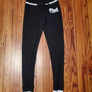 NWOT! VS PINK Black Yoga Leggings XS